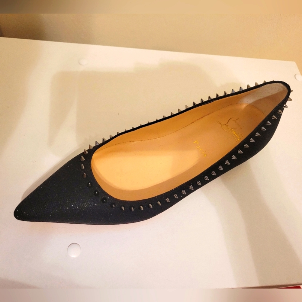 Christian Louboutin Anjalina Glitter Tennis